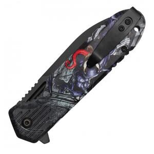 NIB Marvel Venom Multiverse 4" Closed Spring Assisted Venom Folding Pocket Knife